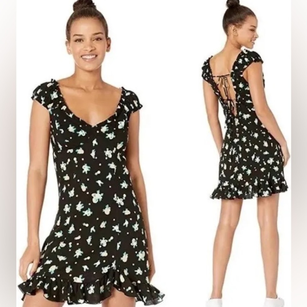 Free People citrus print dress